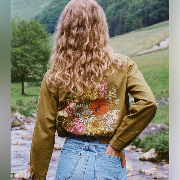 SPELL Foxglove Embroided Shirt - Picture 3 of 9